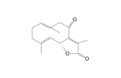 GERMACRA-1(10)E,4E,7(11)-TRIEN-12,6-B-OLIDE,8-OXO