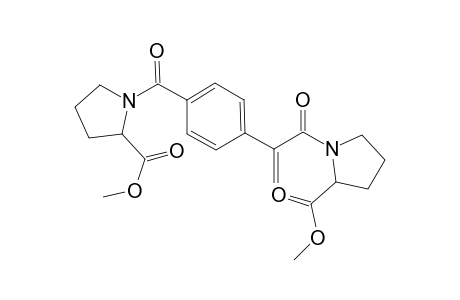 2-(4-N,N-(1-Methoxycarbonyl-1,4-butanediyl)-carboxamido-phenyl)-N,N-(1-methoxycarbonyl-1,4-butanediyl)-acrylamide