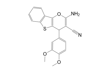 2-amino-4-(3,4-dimethoxyphenyl)-4H-[1]benzothieno[3,2-b]pyran-3-carbonitrile