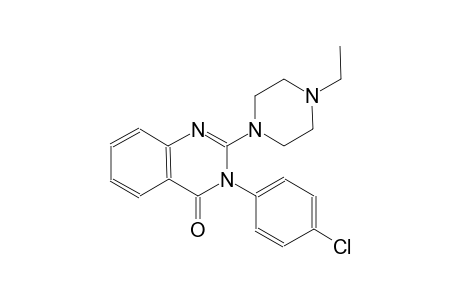 3-(4-chlorophenyl)-2-(4-ethyl-1-piperazinyl)-4(3H)-quinazolinone