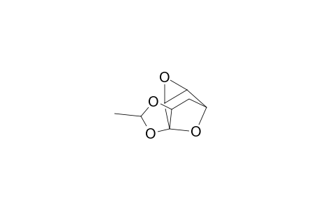 Spiro[3,8-dioxatricyclo[3.2.1.02,4]octane-6,2'-[1,3]dioxolane], (1.alpha.,2.beta.,4.beta.,5.alpha.)-(.+-.)-