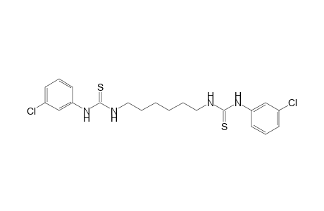 N-(6-{[(3-chloroanilino)carbothioyl]amino}hexyl)-N'-(3-chlorophenyl)thiourea