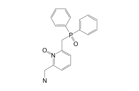 2-(Aminomethyl)-6-[(diphenylphosphoryl)-methyl]-pyridine-1-oxide