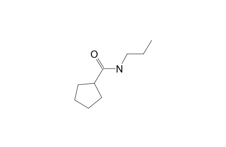 Cyclopentanecarboxamide, N-propyl-