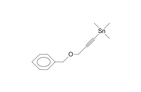 ([3-Trimethylstannyl-2-propynyloxy]-methyl)-benzene