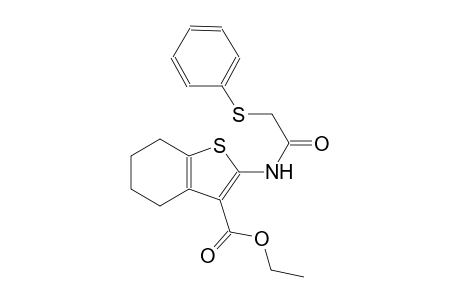 Ethyl 2-([(phenylsulfanyl)acetyl]amino)-4,5,6,7-tetrahydro-1-benzothiophene-3-carboxylate