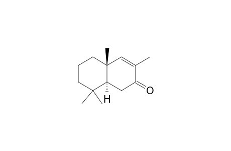 (-)-(4AS,8AS)-3,4A,8,8-TETRAMETHYL-4A,5,6,7,8,8A-HEXAHYDRO-1H-NAPHTALEN-2-ONE