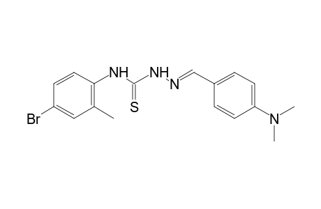 4-(4-bromo-o-tolyl)-1-[p-(dimethylamino)benzylidene]-3-thiosemicarbazide