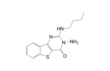 3-Amino-2-butylamino-benzo[4,5]thieno[3,2-d]pyrimidin-4-(3H)-one