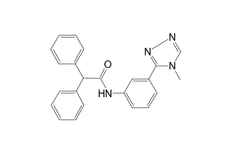 N-[3-(4-Methyl-4H-[1,2,4]triazol-3-yl)-phenyl]-2,2-diphenyl-acetamide