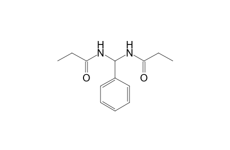 N,N'-bis(propanoyl)benzylidenediamine