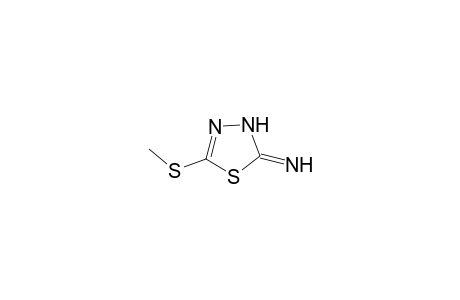 2-Amino-5-(methylthio)-1,3,4-thiadiazole