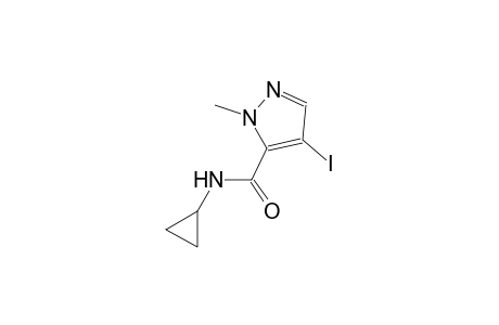 N-cyclopropyl-4-iodo-1-methyl-1H-pyrazole-5-carboxamide