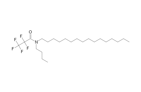 Pentafluoropropionamide, N-butyl-N-hexadecyl-