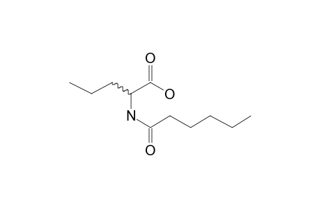 N-Hexanoyl-dl-norvaline