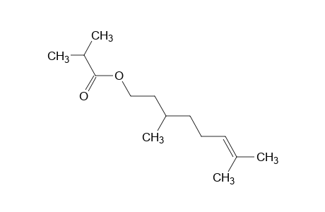 3,7-Dimethyl-6-octen-1-ol isobutyrate