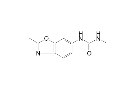 1-methyl-3-(2-methyl-6-benzoxazolyl)urea