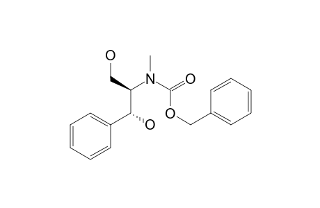 (1R,2R)-2-[(Benzyloxycarbonyl)(methyl)amino]-1-phenylpropane-1,3-diol