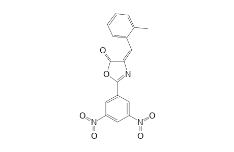 2-(3,5-Dinitrophenyl)-4-(2-methylbenzylidene)-5(4H)-oxazolone