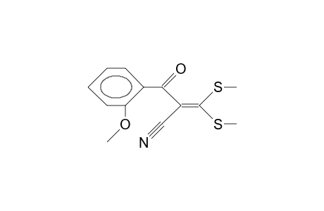 2-Cyano-1-(2-methoxy-phenyl)-3,3-bis(methylthio)-prop-2-en-1-one