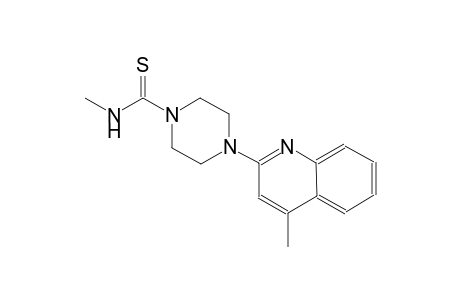 1-piperazinecarbothioamide, N-methyl-4-(4-methyl-2-quinolinyl)-