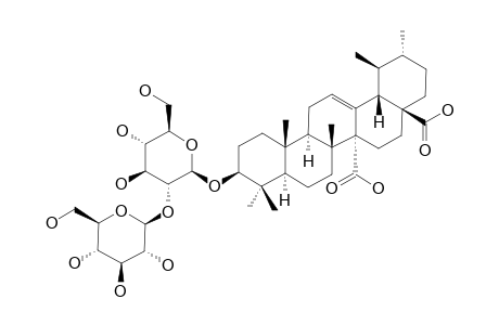 QUINOVIC-ACID-3-O-BETA-D-GLUCOPYRANOSYL-(1->2)-BETA-D-GLUCOPYRANOSYLESTER