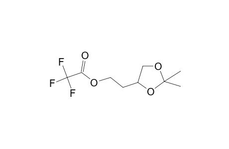 4-(2-Hydroxyethyl)-2,2-dimethyl-1,3-dioxolane, trifluoroacetate