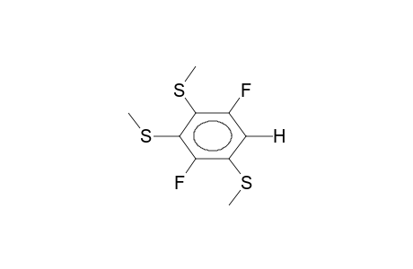 1,2,5-TRI(METHYLTHIO)-3,6-DIFLUOROBENZENE