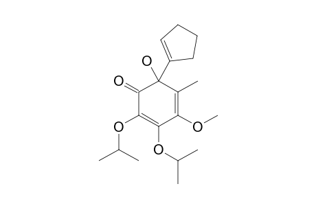 6-(1-CYClOPENTEN-1-YL)-6-HYDROXY-2,3-DIISOPROPOXY-4-METHOXY-5-METHYL-2,4-CYClOHEXADIEN-1-ONE