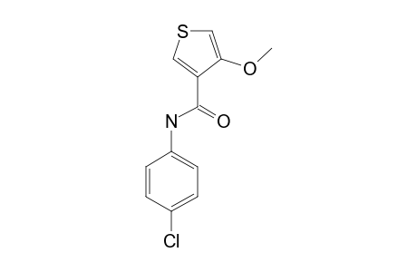 4'-chloro-4-methoxy-3-thiophenecarboxanilide