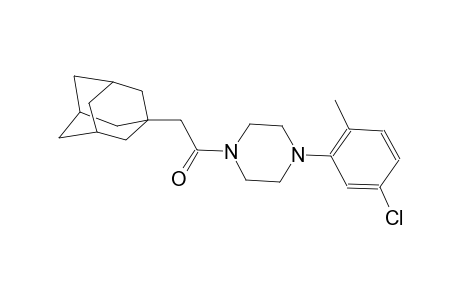 1-(1-Adamantylacetyl)-4-(5-chloro-2-methylphenyl)piperazine