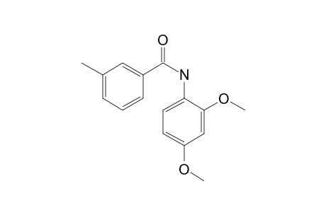 Benzamide, 3-methyl-N-(2,4-dimethoxyphenyl)-