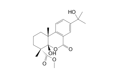 Methyl 3-[4'-(1"-hydroxy-1"-methylethyl)-2'-carboxyphenyl)-1.beta.,2.beta-dimethyl-2-oxocyclohexane]-carboxylate