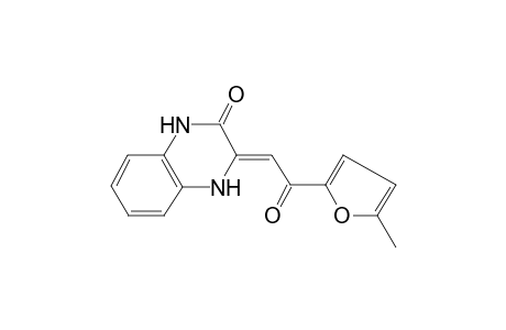 (3Z)-3-[2-(5-Methyl-2-furyl)-2-oxoethylidene]-3,4-dihydro-2(1H)-quinoxalinone