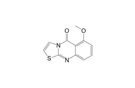 5H-Thiazolo[2,3-b]quinazolin-5-one, 6-methoxy-