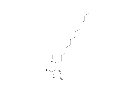 Subamolide_C;3-(1-methoxypentadecyl)-5-methylene-5-H-furan-2-one