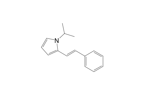 2-[(E)-2-phenylethenyl]-1-propan-2-ylpyrrole