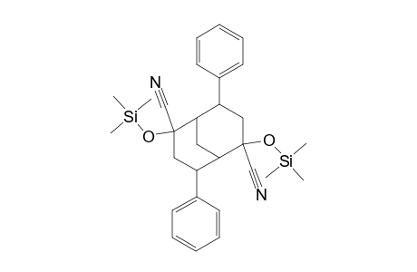 endo,endo-4,8-Diphenyl-2,6-bis(trimethylsilyloxy) bicyclo[3.3.1]nonane-2,6-dicarbonitrile