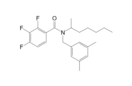 Benzamide, 2,3,4-trifluoro-N-(3,5-dimethylbenzyl)-N-(hept-2-yl)-