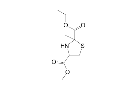 2-Ethyl 4-methyl 2-methylthiazolidine-2,4-dicarboxylate