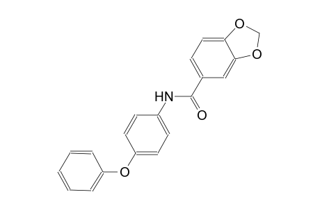 N-(4-phenoxyphenyl)-1,3-benzodioxole-5-carboxamide