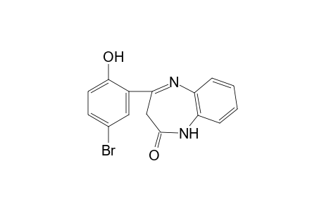 1,3-Dihydro-4-(5-bromo-2-hydroxyphenyl)-2H-1,5-benzodiazepin-2-one