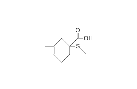 3-Methyl-1-thiomethyl-3-cyclohexene-1-carboxylic-acid