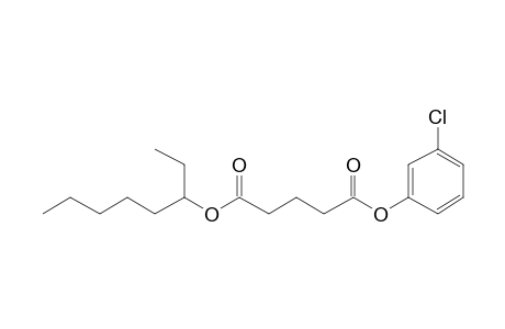 Glutaric acid, 3-chlorophenyl 3-octyl ester