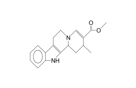 5-Epi-7-methyl-8-carbomethoxy-tetrahydro-indolo(2,3-A)quinolizine