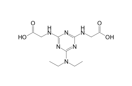 Acetic acid, [[4-[(carboxymethyl)amino]-6-(diethylamino)-1,3,5-triazin-2-yl]amino]-