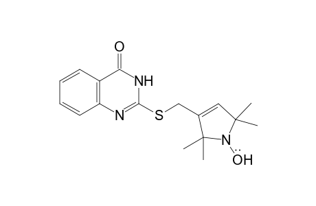 2-{[(1-Oxyl-2,2,5,5-tetramethyl-2,5-dihydro-1H-pyrrol-3-yl)methyl]thio}quinazolin-4(3H)-one radical