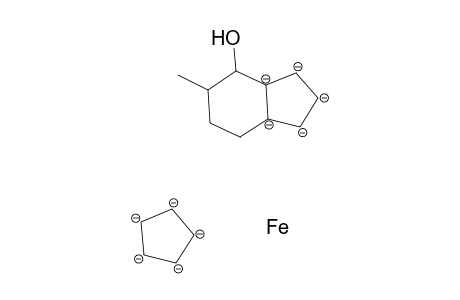 Iron, (.eta.5-2,4-cyclopentadien-1-yl)[(1,2,3,3a,7a-.eta.)-4,5,6,7-tetrahydro-4-hydroxy-5-methyl-1H-inden-1-yl]-, stereoisomer