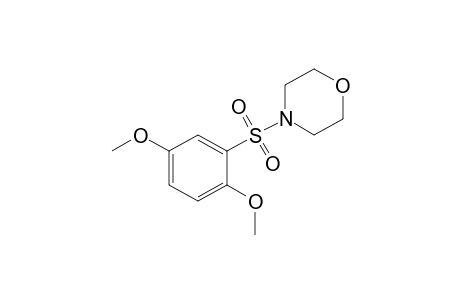 4-[(2,5-dimethoxyphenyl)sulfonyl]morpholine