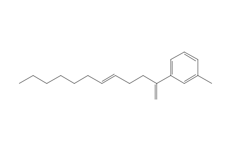 1-Methyl-3-[(E)-1-methyleneundec-4-enyl]benzene